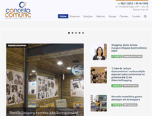 Tablet Screenshot of conceitocomunic.com.br